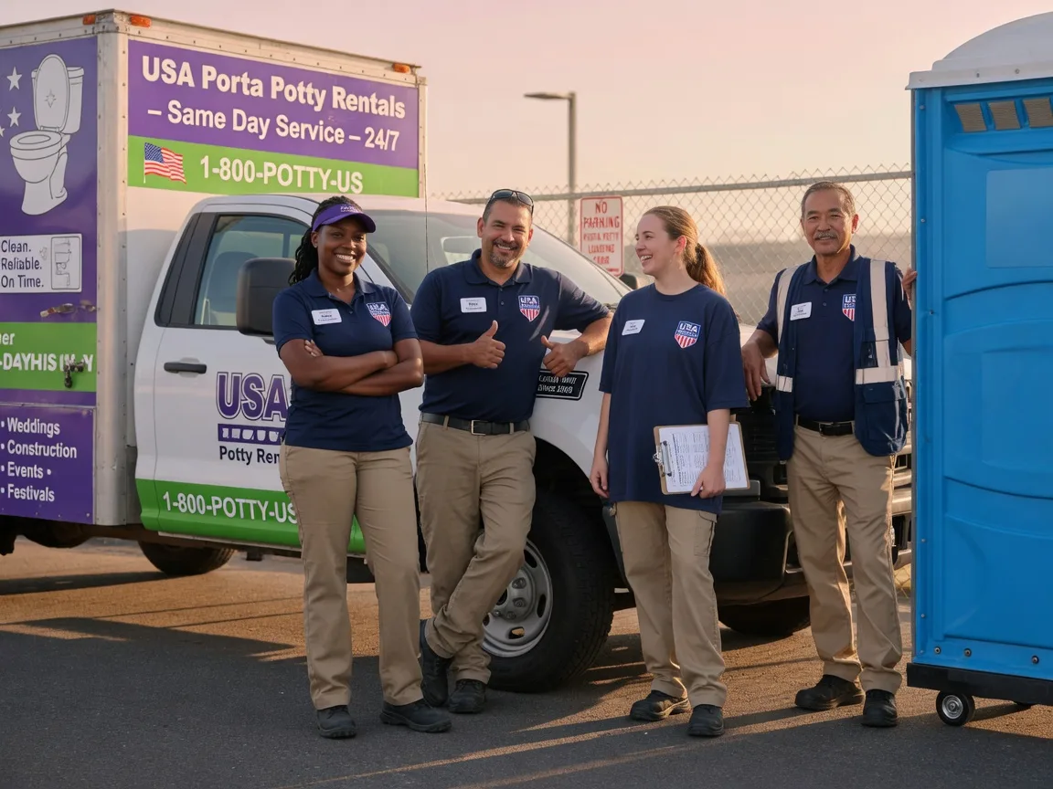 Porta Potty Rental company in Des Moines, IA