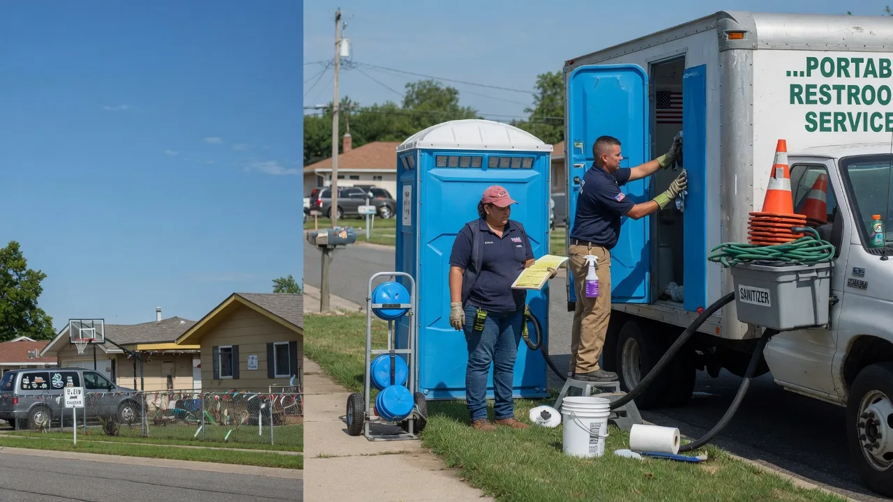 Portable Toilet Rental in Des Moines, IA near me